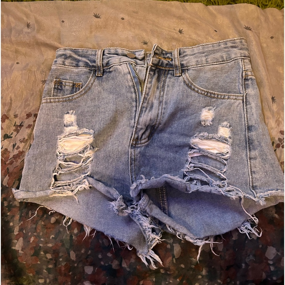 Blue Hollister Jean Shorts🩵
